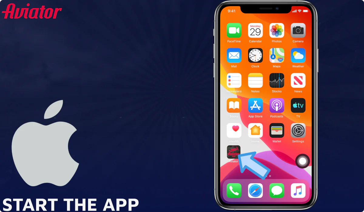 Start the Avaitor app